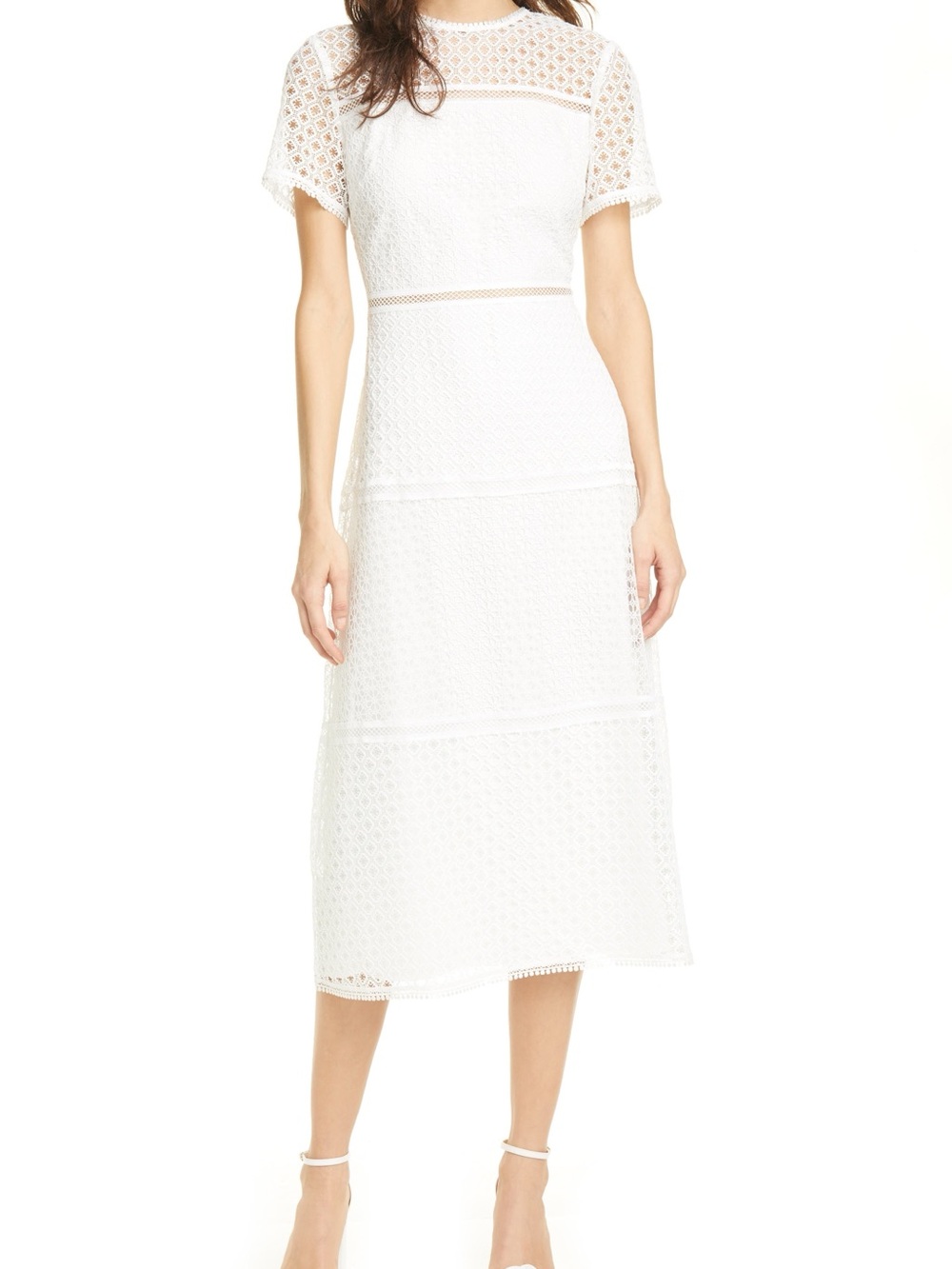 Ted Baker Yanahli Short Sleeve Lace Dress